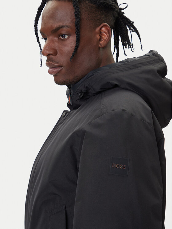 BOSS BOSS Зимова куртка Osis1 50547099 Чорний Relaxed Fit