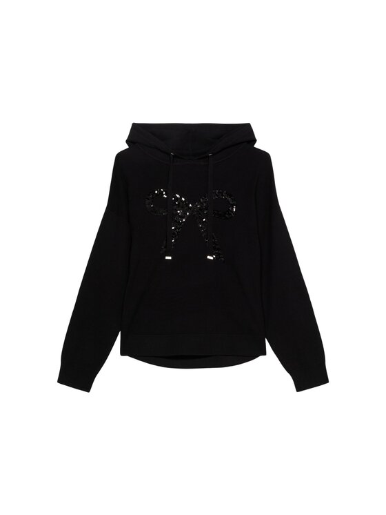 Oltre Oltre Cardigan M391J105136N033 Nero Regular Fit