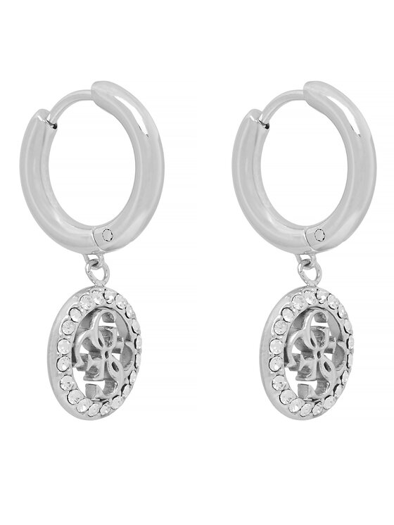 Guess Náušnice JUBE02 135JW Strieborná