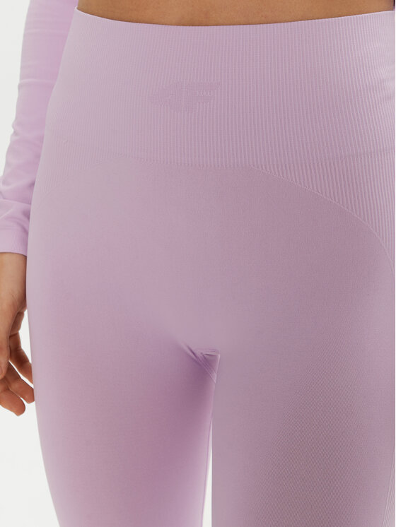 4F 4F Lenjerie de corp termoactivă partea de jos 4FWAW24USEAF153 Violet Slim Fit