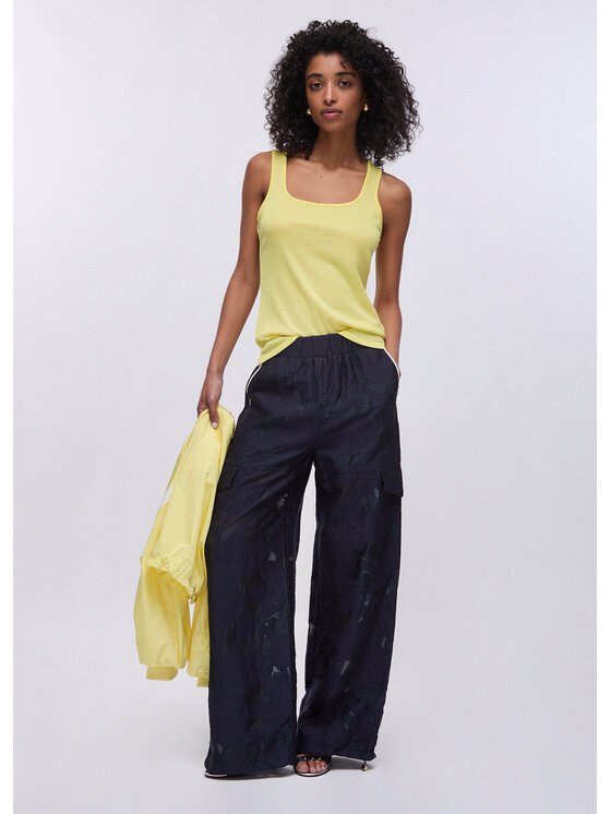 Liu Jo Liu Jo Pantaloni di tessuto TA6201T345AC3885 Azzurro chiaro Regular Fit