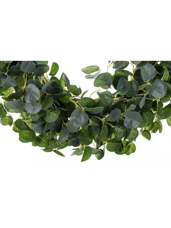 MIAhome MIAhome Dekoracja wianek wiosenny Ø 45 cm COURONNE - II LISTKI-2 Zielony