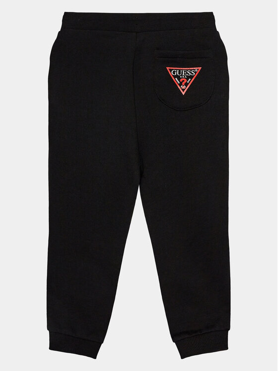 Guess Guess Jogginghose N93Q17 KAUG0 Schwarz Regular Fit