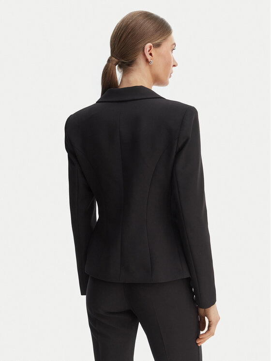 Rinascimento Rinascimento Sacou CFC0128649003 Negru Slim Fit