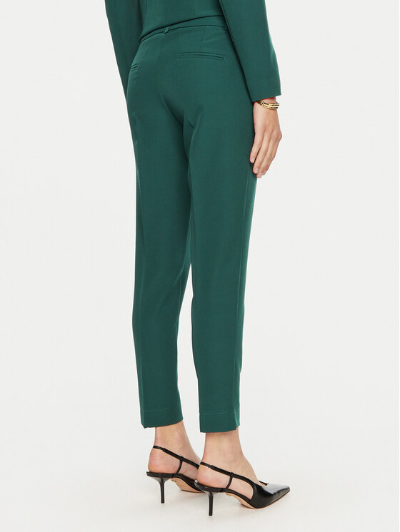 Maryley Maryley Riidest püksid 24IB52Z/M19/43GU Roheline Regular Fit