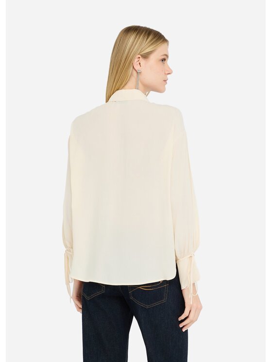 Liu Jo Liu Jo Camicia CF5198T2578X0726 Bianco Loose Fit