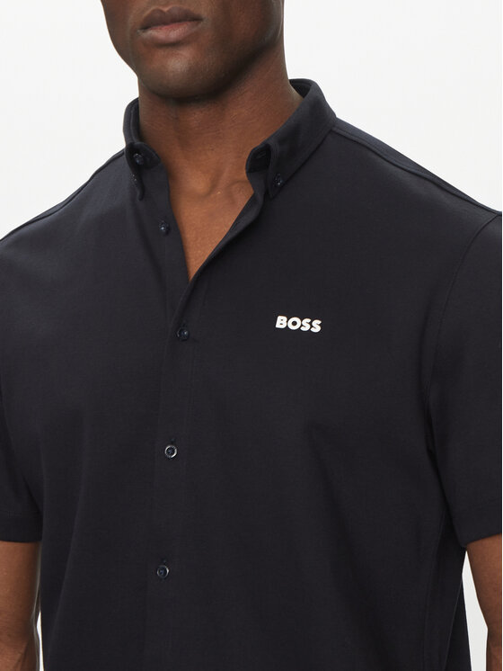 BOSS BOSS Särk B_MOTION_S 50533149 Tumesinine Regular Fit
