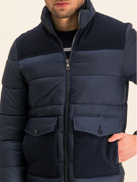 MICHAEL Michael Kors MICHAEL Michael Kors Kurtka puchowa Quilted CF92EAS4LH Granatowy Regular Fit
