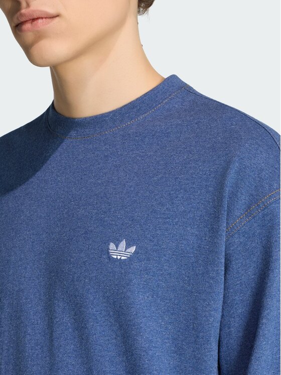 adidas adidas T-Shirt 165316 Niebieski Loose Fit