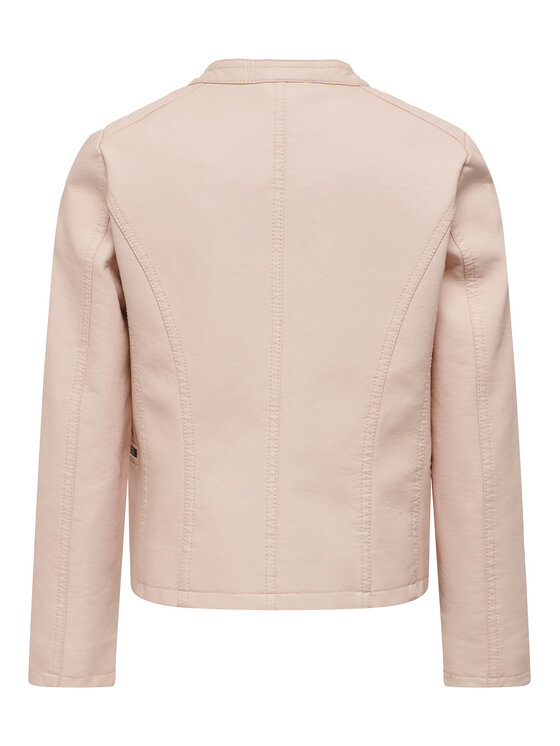 Kids ONLY Kids ONLY Jacke aus Kunstleder 15198182 Rosa Regular Fit
