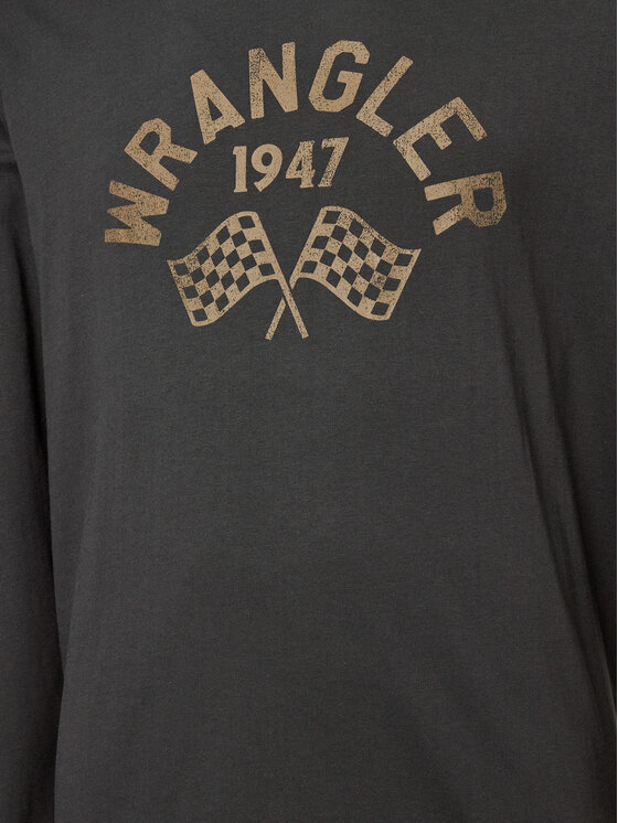 Lee Lee Longsleeve 112357355 Szary Regular Fit
