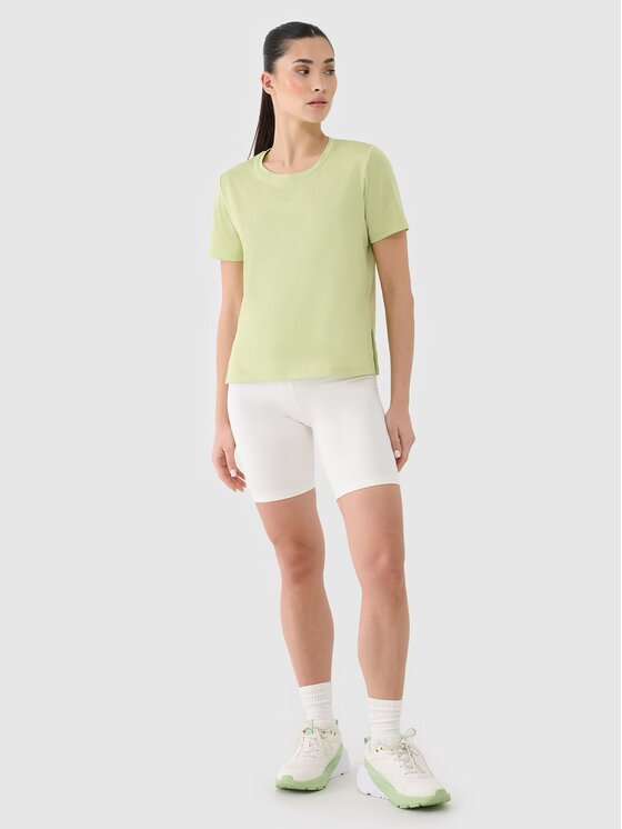 4F 4F Maglietta tecnica 4FRSS25TFTSF1236-42S Verde Oversize