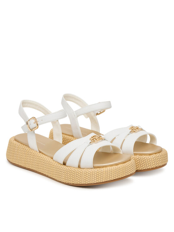 Tommy Hilfiger Tommy Hilfiger Sandali T3A2-34293-0326 Bianco