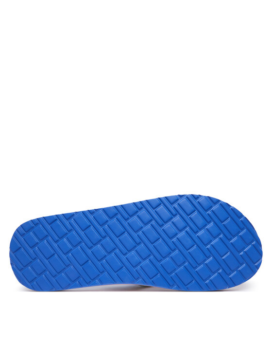 Tommy Hilfiger Tommy Hilfiger Čības uz pirksta Patch Hilfiger Beach Sandal FM0FM05903 Zils