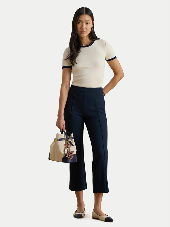 LAUREN RALPH LAUREN LAUREN RALPH LAUREN Tricou 200P09077002 Écru Slim Fit