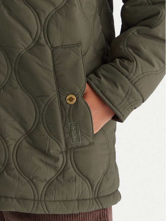Hunter Hunter Μπουφάν μεταβατικό Witton HARW0004252 Πράσινο Regular Fit