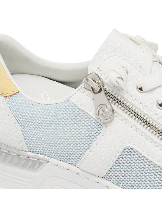Rieker Rieker Sneakersy N4359-90 Biały