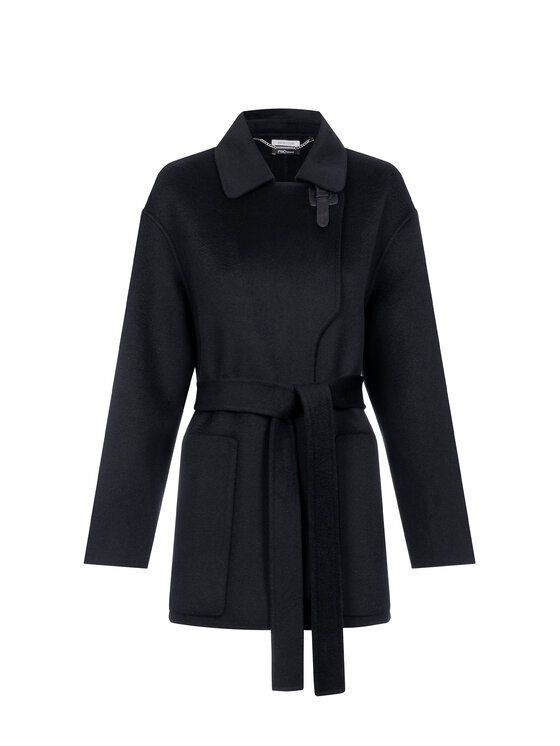 Deni Cler Milano Deni Cler Milano Kurtka przejściowa T-DC-9065-F5-90-90-1 Czarny Regular Fit