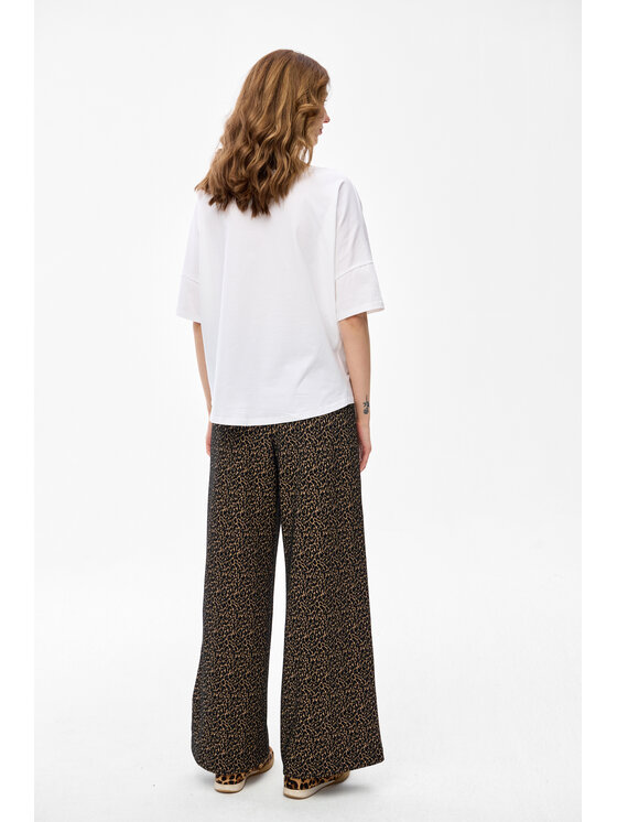blue shadow blue shadow Bluzka Tina Écru Regular Fit