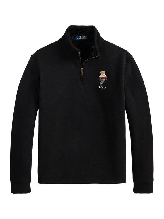 Polo Ralph Lauren Polo Ralph Lauren Суитшърт 710B28738001 Черен Regular Fit