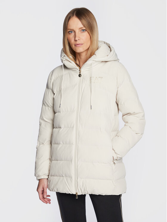 Kurtka zimowa EA7 Emporio Armani, Rozmiar M, Écru, 6LTK09 TN5VZ 0720