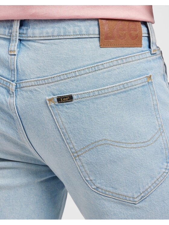 Lee Lee Jeansy Daren Zip Fly Niebieski Regular Fit
