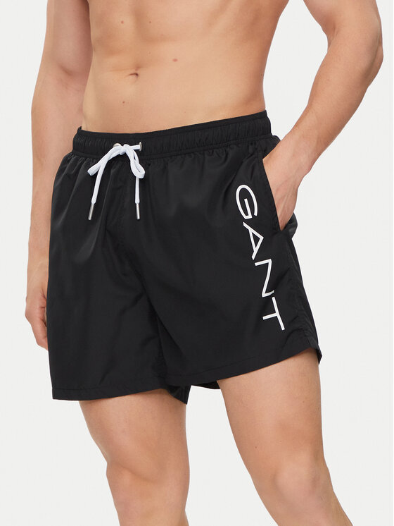 Gant Gant Plavecké šortky 920006300 Černá Regular Fit