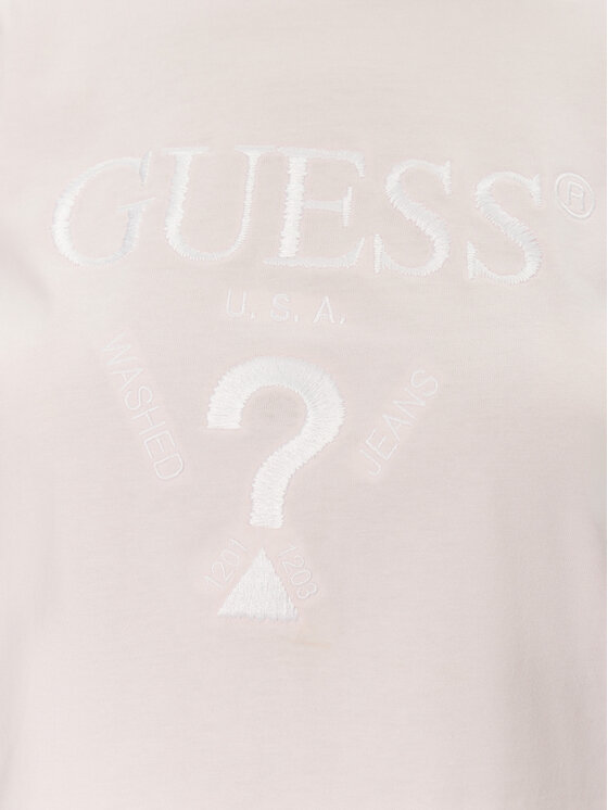 Guess Guess T-Shirt V5GI18 I3Z14 Różowy Boxy Fit
