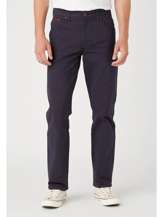 Jeansy Wrangler, Rozmiar W38/L30, Czarne, TEXAS SLIM