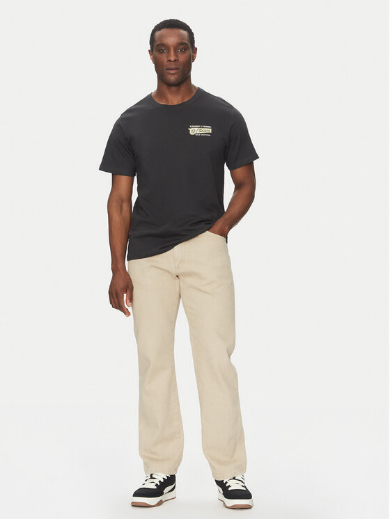 Element Element T-shirt ELYZT00519 Crna Regular Fit
