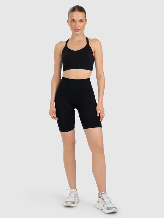 4F 4F Szorty sportowe MULTI ACTIVE Czarny Slim Fit
