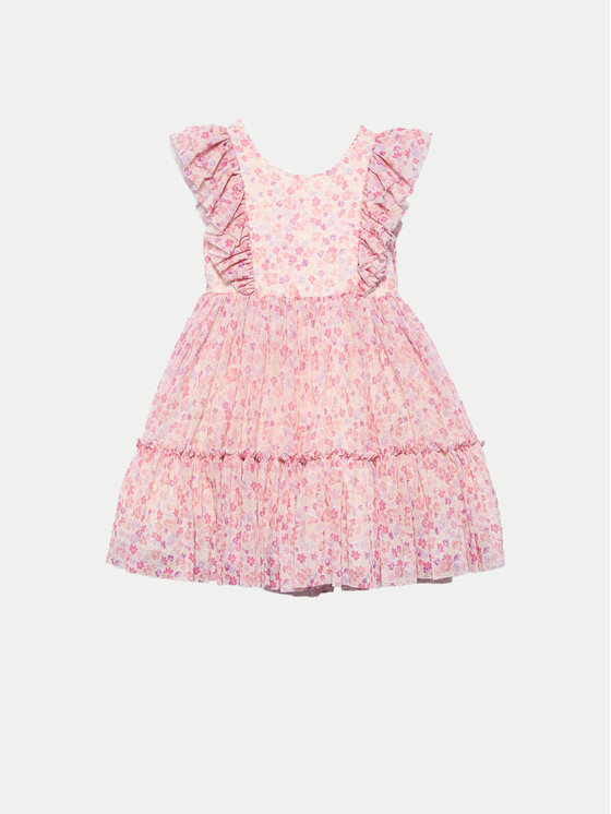 Abel & Lula Abel & Lula Poletna obleka 5046 Roza Regular Fit