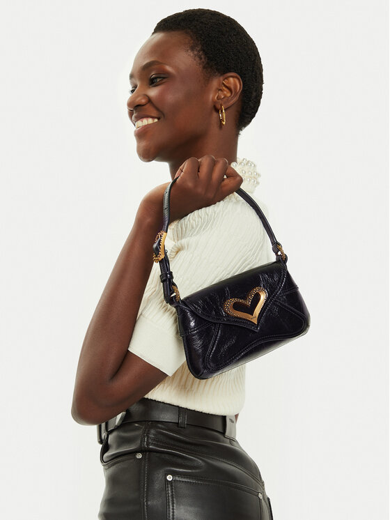 PINKO Pinko Handtasche 520 Shoulder Baby Fl AI 24-25 PLTT 103764 A1EO Schwarz