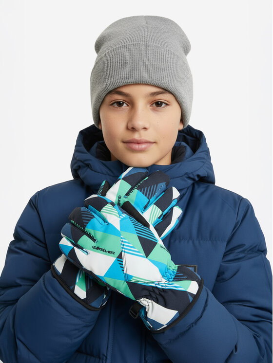 Quiksilver Quiksilver Rękawiczki CEO-QUIKSILVER_ACCCS_05_AW2025 Niebieski