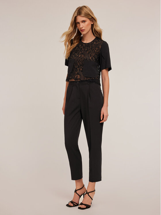 Motivi Motivi Blusa 2659Q001801N033 Nero Regular Fit