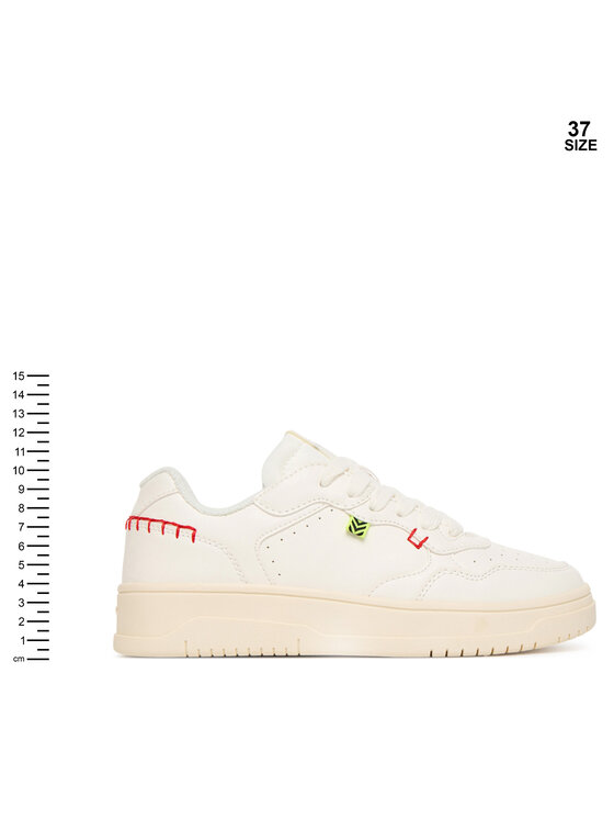Geox Geox Sneakersy J Lestrella J56NLC 000BC C1000 D Bílá
