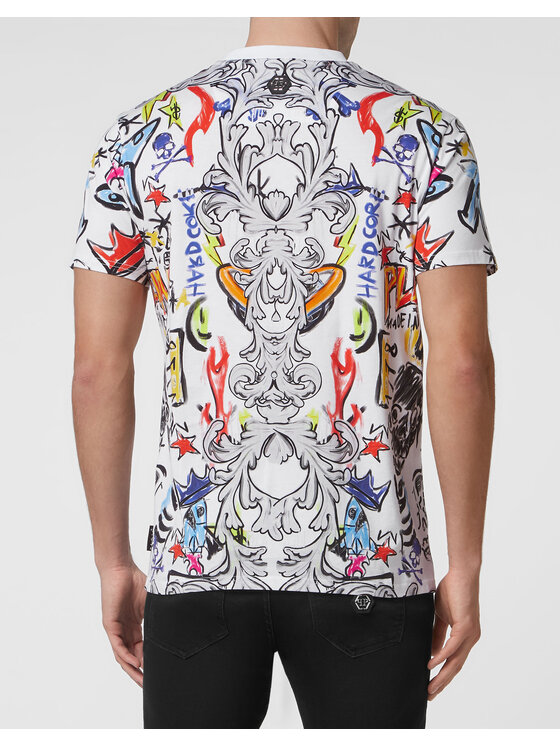 PHILIPP PLEIN PHILIPP PLEIN Tričko 243 Biela Regular Fit