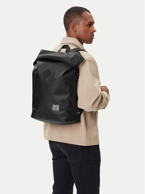 Herschel Herschel Rucksack Roll Top Backpack 11194-00001 Schwarz