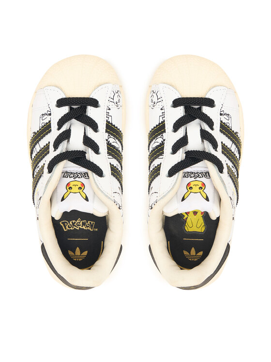 adidas adidas Tossud Pokemon Superstar II Elastic Lace KJ5614 Valge