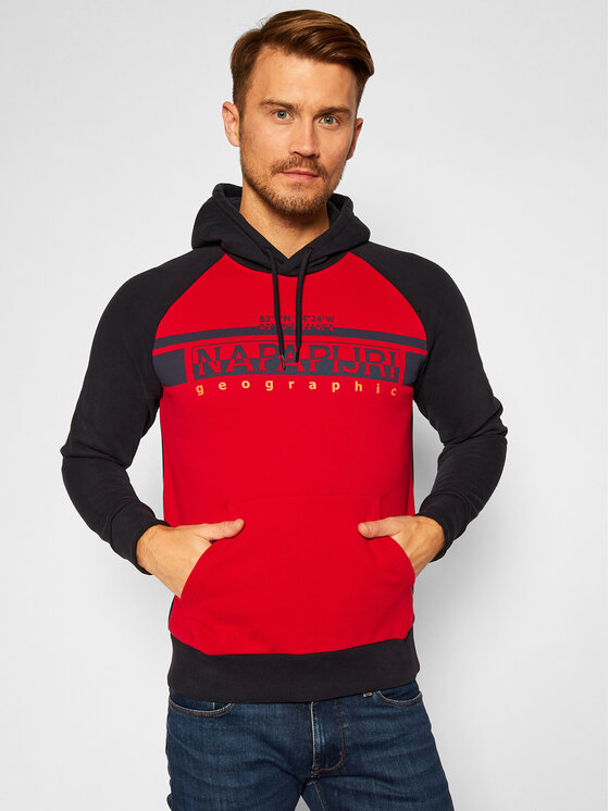 Napapijri Sweatshirt Brilo H NP0A4ENB Rouge Regular Fit | Modivo.fr