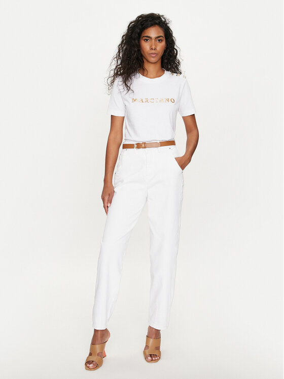 Marciano Guess T-Shirt 4GGP18 6255A Weiß Regular Fit | Modivo.de