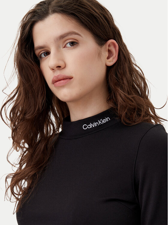 Calvin Klein Jeans Calvin Klein Jeans Bluzka J20J224763 Czarny Regular Fit
