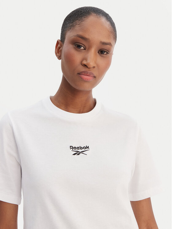 Reebok Reebok Póló Ivanna RK25508CCW Fehér Regular Fit