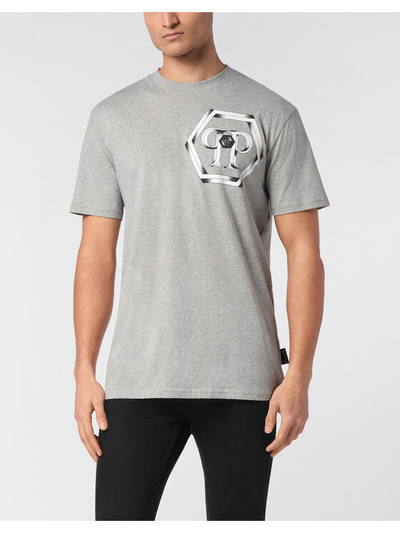 PHILIPP PLEIN PHILIPP PLEIN T-shirt 24619 Beige Regular Fit