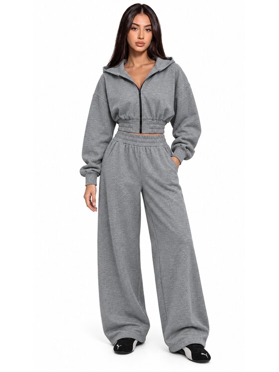Agatha Studio Agatha Studio Dres A26ZF-KA-K66 Szary Oversize