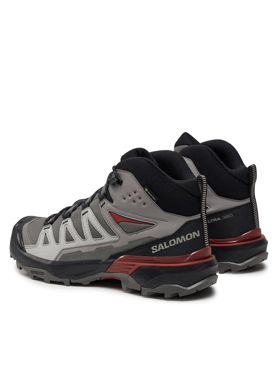 Salomon Salomon Trekking čevlji X Ultra 360 Mid Gore-Tex L47447800 Siva