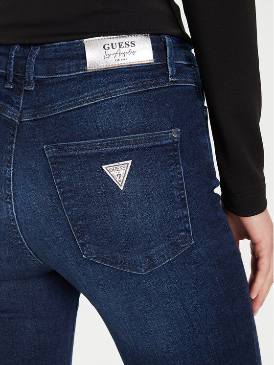 Guess Guess Džinsai W5BA46 D0791 Mėlyna Skinny Fit