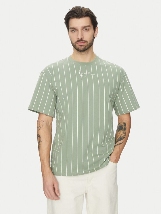 Karl Kani Karl Kani Tricou 60300340 Verde Regular Fit