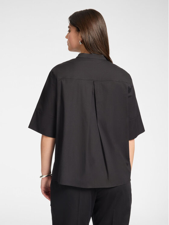 Elena Mirò Elena Mirò Koszula 5011P000319N033 Czarny Boxy Fit