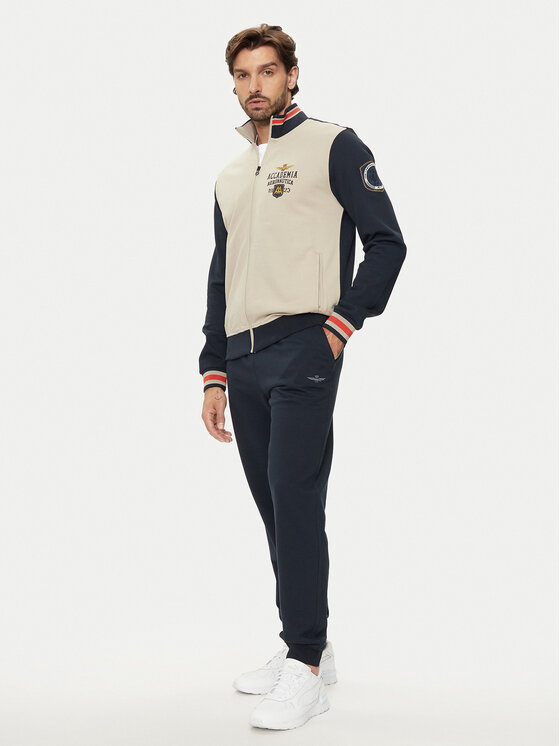Aeronautica Militare Aeronautica Militare Donji dio trenerke 242PF945F511 Tamnoplava Regular Fit